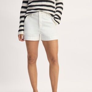 Everlane Women's White Jean Shorts BNWT